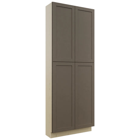 Fabuwood Galaxy Mocha TP361296 Tall Pantry Cabinet, Front View