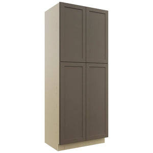 Fabuwood Galaxy Mocha TP362490 Tall Pantry Cabinet, Front View