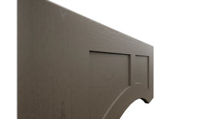 Fabuwood Galaxy Mocha VARP36 Wall Valance, Detail View
