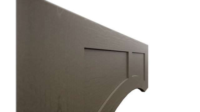 Fabuwood Galaxy Mocha VARP42 Wall Valance, Detail View