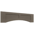 Fabuwood Galaxy Mocha VARP48 Wall Valance, Front View
