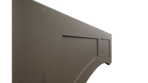 Fabuwood Galaxy Mocha VARP48 Wall Valance, Detail View
