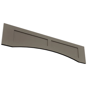 Fabuwood Galaxy Mocha VARP54 Wall Valance, Top View
