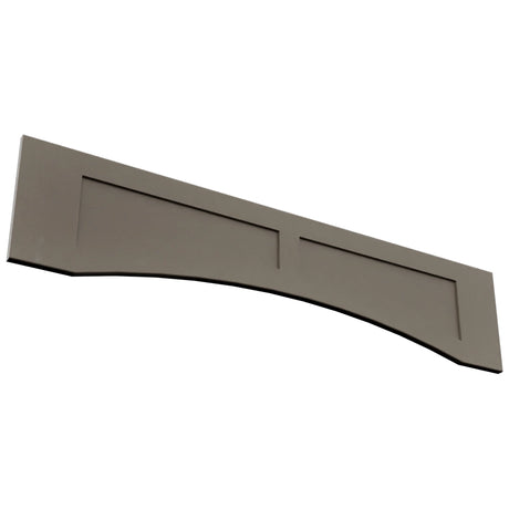 Fabuwood Galaxy Mocha VARP54 Wall Valance, Top View