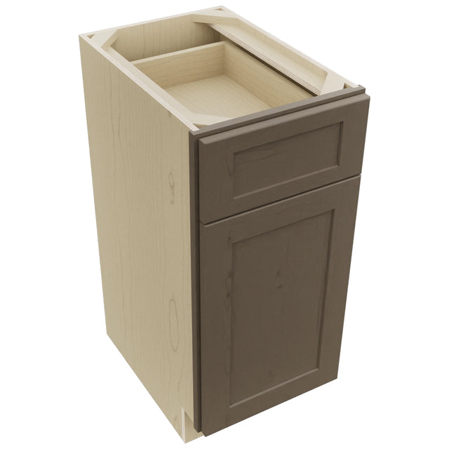 Fabuwood Galaxy Mocha VB15-34 Vanity Base Standard Cabinet, Top View