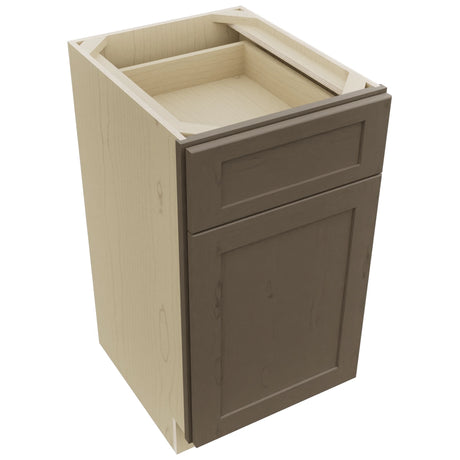 Fabuwood Galaxy Mocha VB18-34 Vanity Base Standard Cabinet, Top View