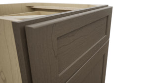 Fabuwood Galaxy Mocha VB21-34 Vanity Base Standard Cabinet, Detail View
