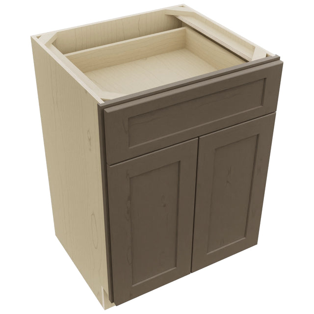 Fabuwood Galaxy Mocha VB24-34 Vanity Base Standard Cabinet, Top View