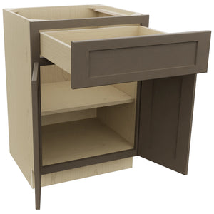 Fabuwood Galaxy Mocha VB24-34 Vanity Base Standard Cabinet, Open View