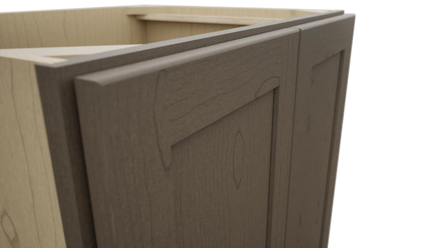 Fabuwood Galaxy Mocha VB27FD Vanity Base Full Height Cabinet, Detail View