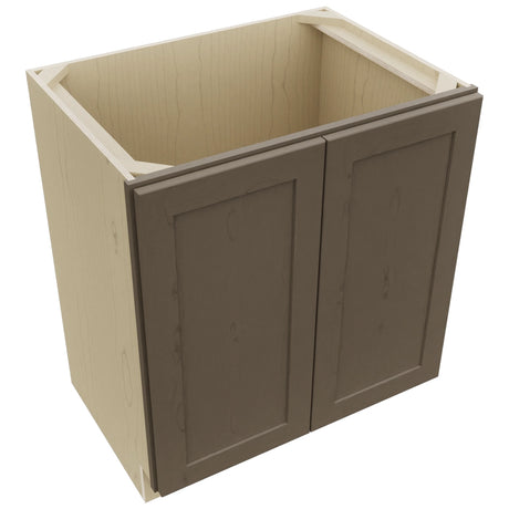 Fabuwood Galaxy Mocha VB30FD Vanity Base Full Height Cabinet, Top View