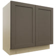 Fabuwood Galaxy Mocha VB36FD Vanity Base Full Height Cabinet, Front View