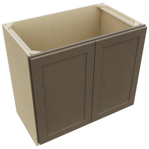 Fabuwood Galaxy Mocha VB36FD Vanity Base Full Height Cabinet, Top View