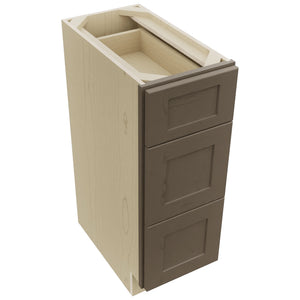 Fabuwood Galaxy Mocha VDB12-34 Vanity Drawer Cabinet, Top View
