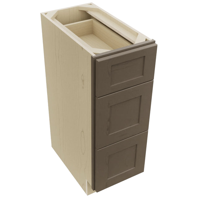 Fabuwood Galaxy Mocha VDB12-34 Vanity Drawer Cabinet, Top View