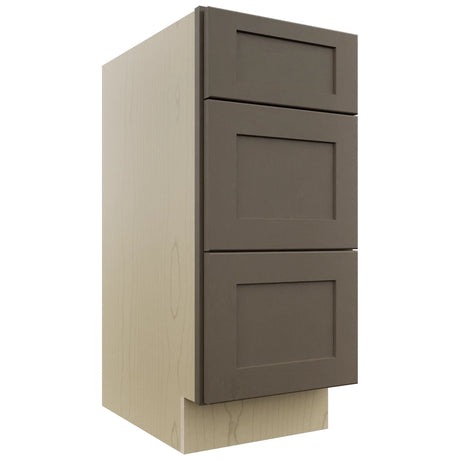 Fabuwood Galaxy Mocha VDB15-34 Vanity Drawer Cabinet, Front View