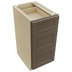 Fabuwood Galaxy Mocha VDB15-34 Vanity Drawer Cabinet, Top View