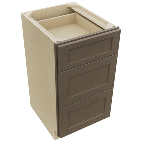 Fabuwood Galaxy Mocha VDB18-34 Vanity Drawer Cabinet, Top View