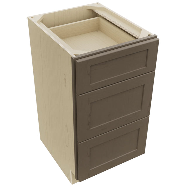 Fabuwood Galaxy Mocha VDB18-34 Vanity Drawer Cabinet, Top View