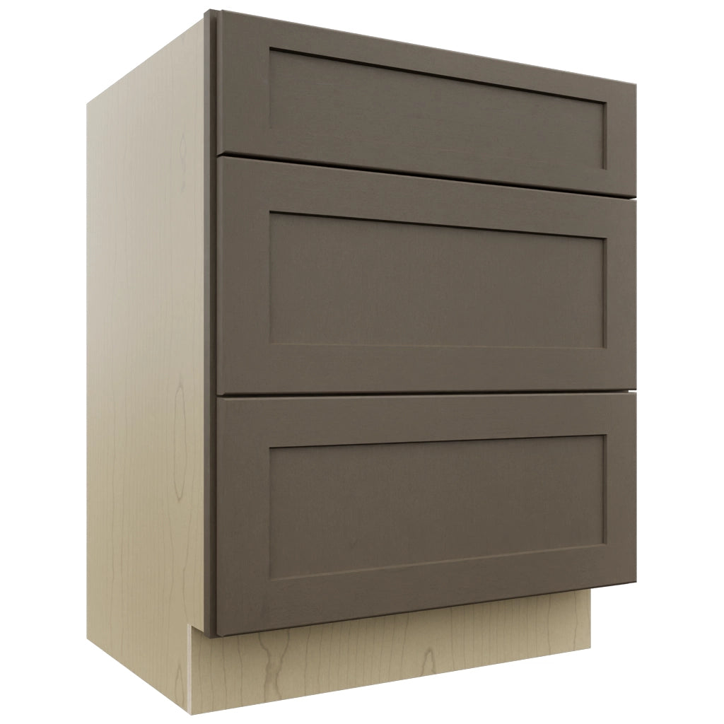 Fabuwood Galaxy Mocha VDB27-34 Vanity Drawer Cabinet, Front View