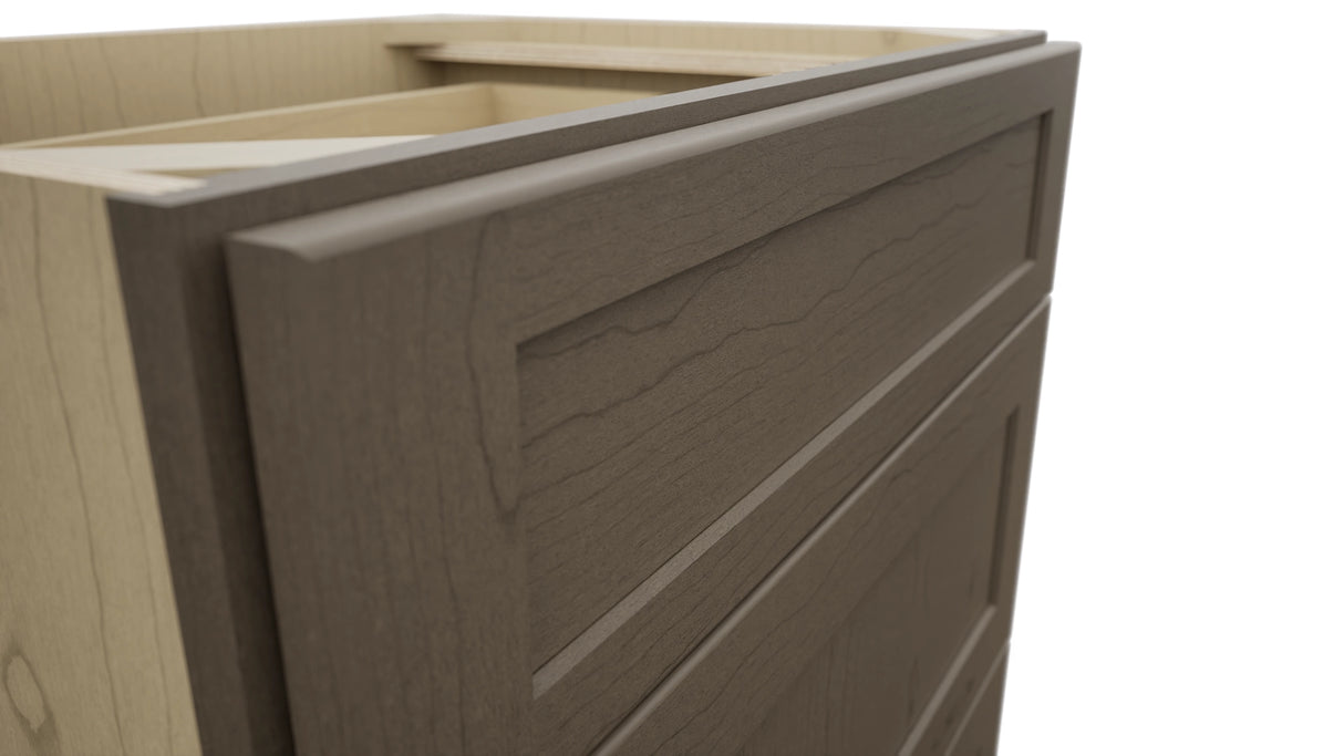 Fabuwood Galaxy Mocha VDB27-34 Vanity Drawer Cabinet, Detail View