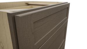 Fabuwood Galaxy Mocha VDB27-34 Vanity Drawer Cabinet, Detail View
