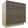 Fabuwood Galaxy Mocha VDB33-34 Vanity Drawer Cabinet, Front View