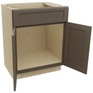 Fabuwood Galaxy Mocha VSB27-34 Vanity Sink Cabinet, Open View