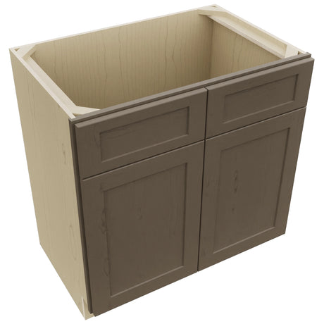 Fabuwood Galaxy Mocha VSB33-34 Vanity Sink Cabinet, Top View