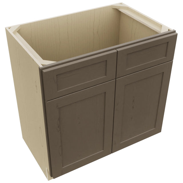 Fabuwood Galaxy Mocha VSB33-34 Vanity Sink Cabinet, Top View