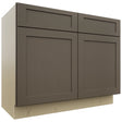 Fabuwood Galaxy Mocha VSB42-34 Vanity Sink Cabinet, Front View