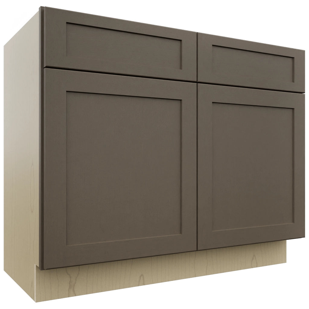 Fabuwood Galaxy Mocha VSB42-34 Vanity Sink Cabinet, Front View