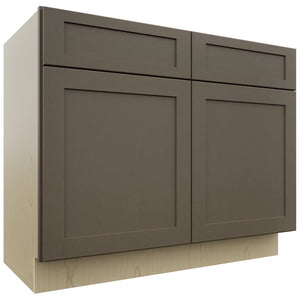 Fabuwood Galaxy Mocha VSB42-34 Vanity Sink Cabinet, Front View