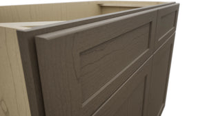 Fabuwood Galaxy Mocha VSB42-34 Vanity Sink Cabinet, Detail View