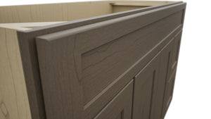 Fabuwood Galaxy Mocha VSD30DR Vanity Combo Cabinet, Detail View