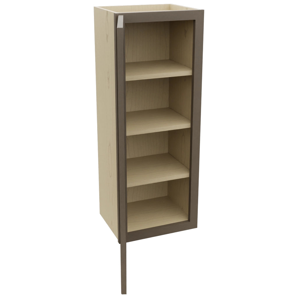 Fabuwood Galaxy Mocha W1539 Wall Standard Cabinet, Open View
