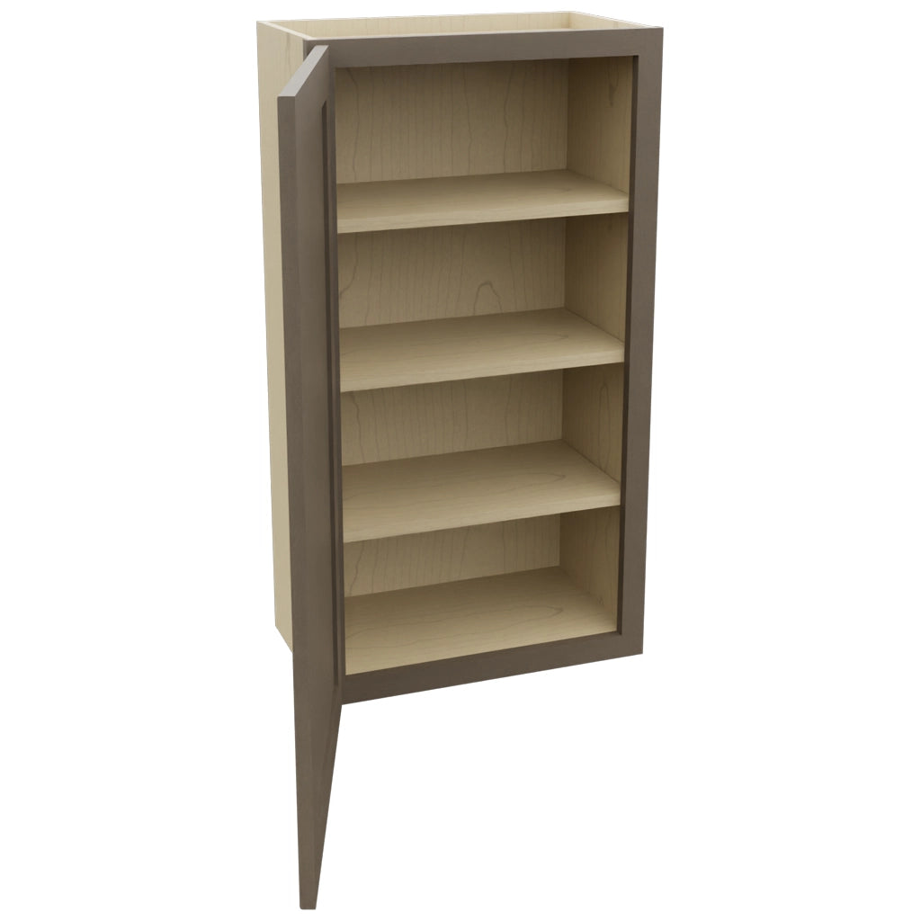 Fabuwood Galaxy Mocha W2139 Wall Standard Cabinet, Open View