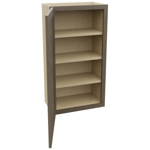 Fabuwood Galaxy Mocha W2139 Wall Standard Cabinet, Open View