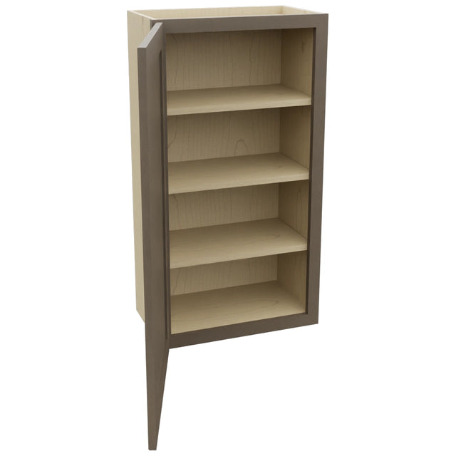 Fabuwood Galaxy Mocha W2139 Wall Standard Cabinet, Open View