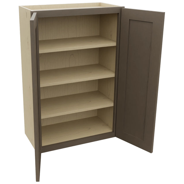 Fabuwood Galaxy Mocha W2436 Wall Standard Cabinet, Open View