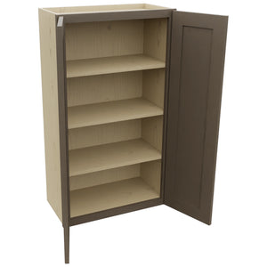 Fabuwood Galaxy Mocha W2442 Wall Standard Cabinet, Open View
