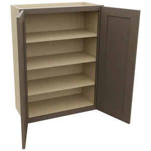 Fabuwood Galaxy Mocha W2736 Wall Standard Cabinet, Open View