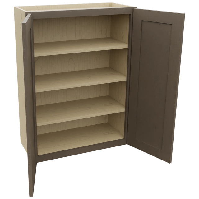 Fabuwood Galaxy Mocha W2736 Wall Standard Cabinet, Open View