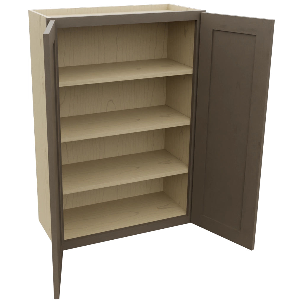 Fabuwood Galaxy Mocha W2739 Wall Standard Cabinet, Open View
