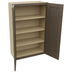Fabuwood Galaxy Mocha W2742 Wall Standard Cabinet, Open View