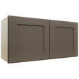 Fabuwood Galaxy Mocha W3015 Wall Standard Cabinet, Front View