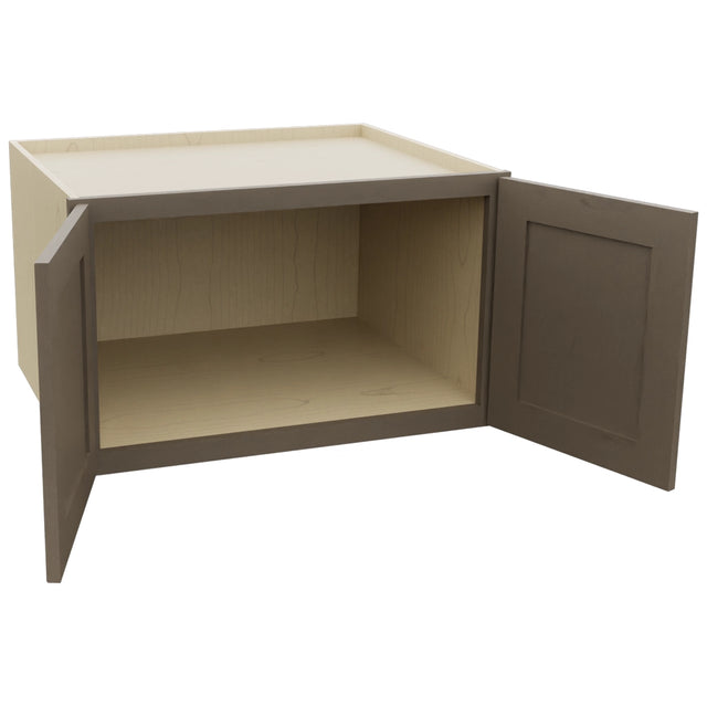 Fabuwood Galaxy Mocha W301824 Wall Deep Cabinet, Open View