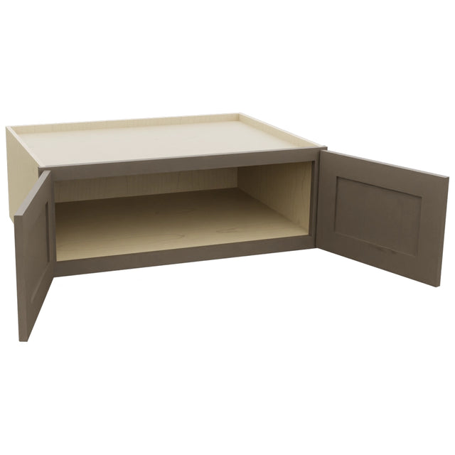 Fabuwood Galaxy Mocha W331224 Wall Deep Cabinet, Open View