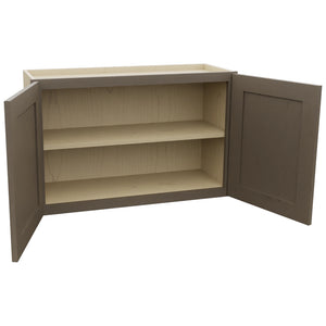 Fabuwood Galaxy Mocha W3321 Wall Standard Cabinet, Open View