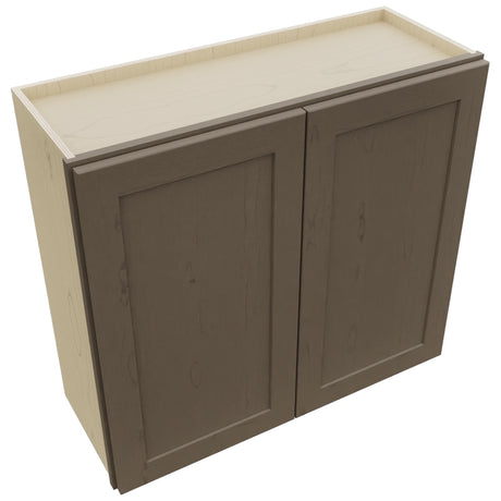 Fabuwood Galaxy Mocha W3330 Wall Standard Cabinet, Top View